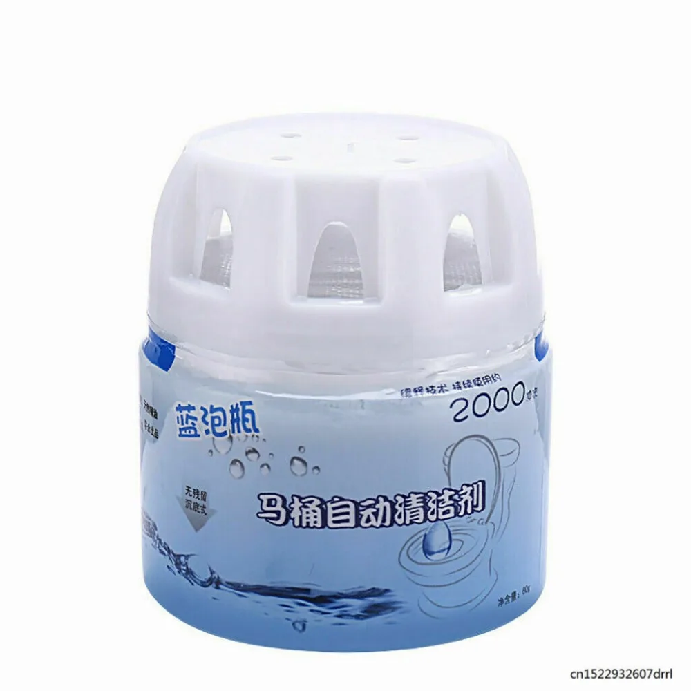 Вспенивающие очистители Autoile автоматический очиститель для туалета Magic Flush Bottled Helper Blue Bubble Amazing