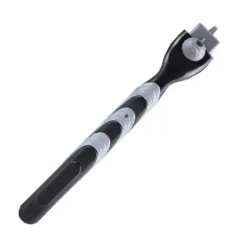 

Universal Men Manual Shaving Razor Long Handle Hair Removal Beard Shaver Trimmer Replacement for 3-Layer Blade