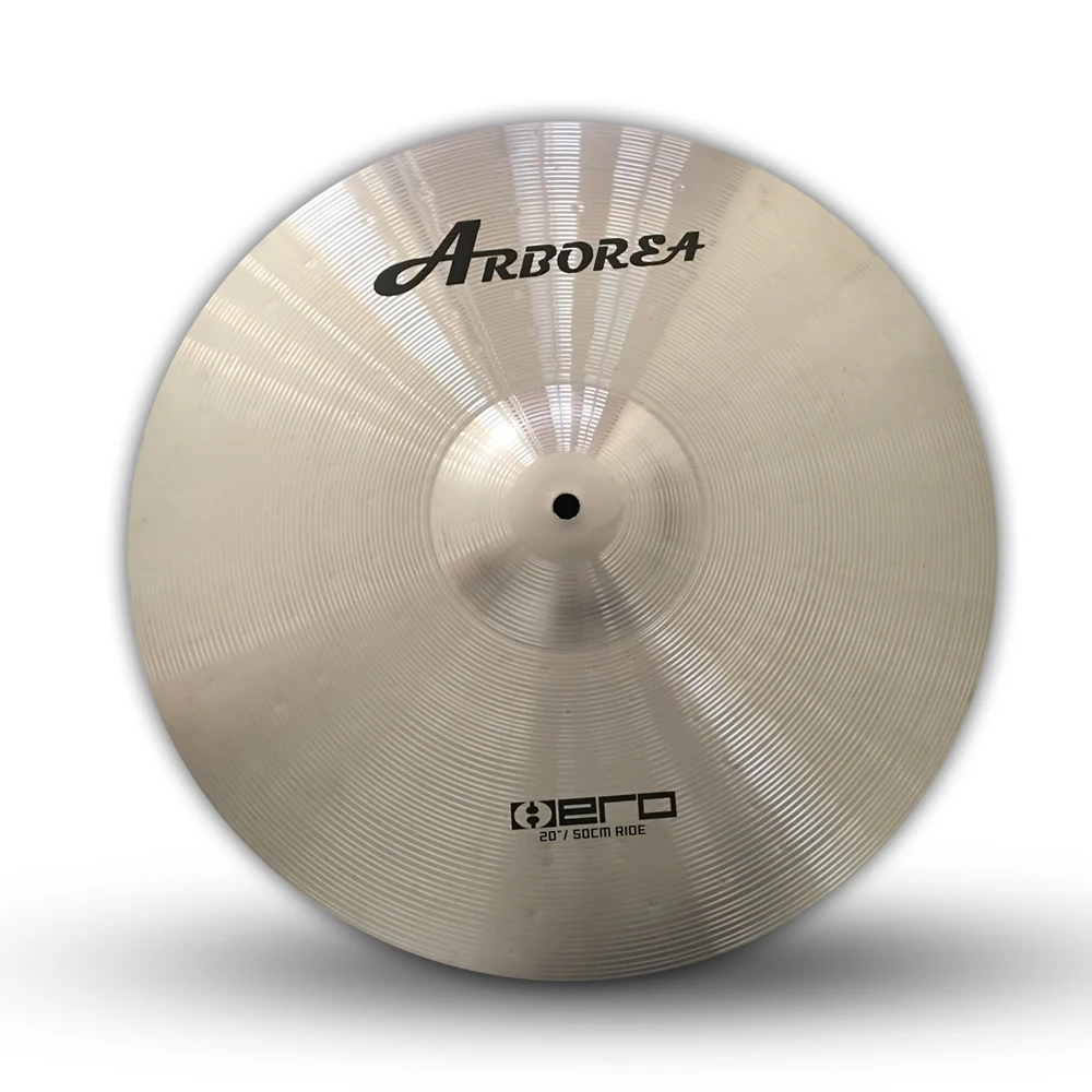 ARBOREA Practice cymbal Hero CYMBAL Set 5 piece of cymbal 14'Hihat+16'Crash+18&rsquo;Crash+20&lsquo;Ride alloy