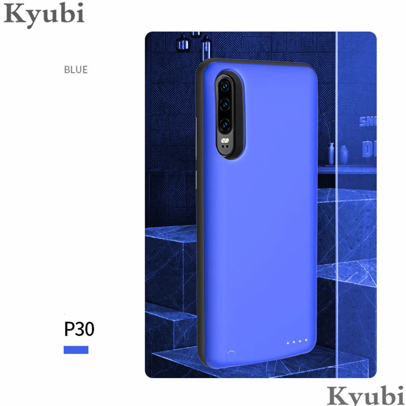 5000 мАч чехол для внешнего зарядного устройства для huawei P30 портативный беспроводной Чехол для зарядки аккумулятора для huawei P30 2в1