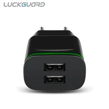 Светодиодный светильник Micro USB зарядное устройство Eu 5V 2A 2 порта адаптер питания для быстрой зарядки для iPhone 6 7 8 Plus XS MAX Smasung S10 huawei P30 Pro