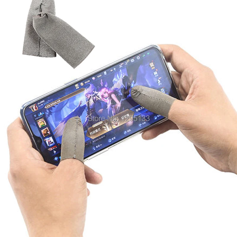 

PUBG Finger Sleeve Touch Screen Cots for Fortnite PUBG Mobile Rules of Survival Sweatproof Breathable Mobile Game Controller