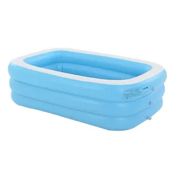 

Home inflatable swimming pool PVC Inflatable square Environmental friendly ink Smooth corner High temperature resistance