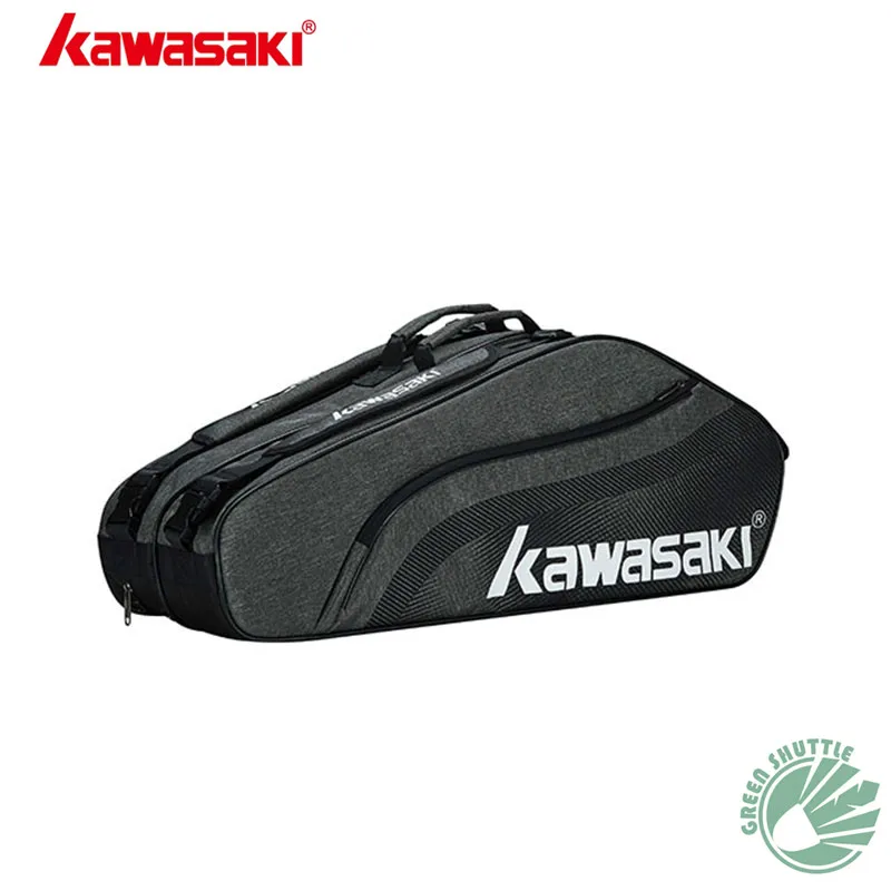 Оригинальная сумка для бадминтона Kawasaki 2020 дюйма (6 шт.) Многофункциональная