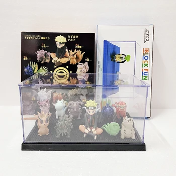 

Naruto Action Figure Bijuu Uzumaki Naruto Kurama kyuubi Action Figure Collectible Model Toy With Display Box