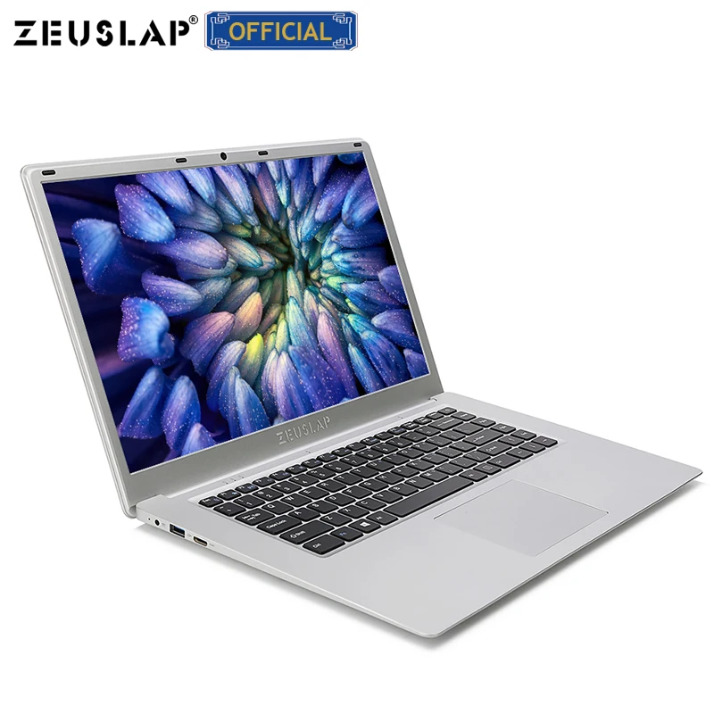ZEUSLAP, 15,6 дюймов, 8 ГБ ОЗУ, до 2 ТБ HDD, Intel, четырехъядерный процессор, 1920*1080 P, Full HD, система Win10, школьный ноутбук, ноутбук