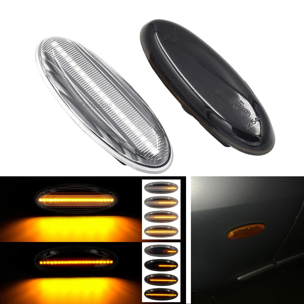 LED Sequential Side Marker Light For Mazda 323 B2500 Protege 5 Tribute MX-6 LED Sequential Side Marker Light For Mazda 323 B2500 Protege 5 Tribute MX-6