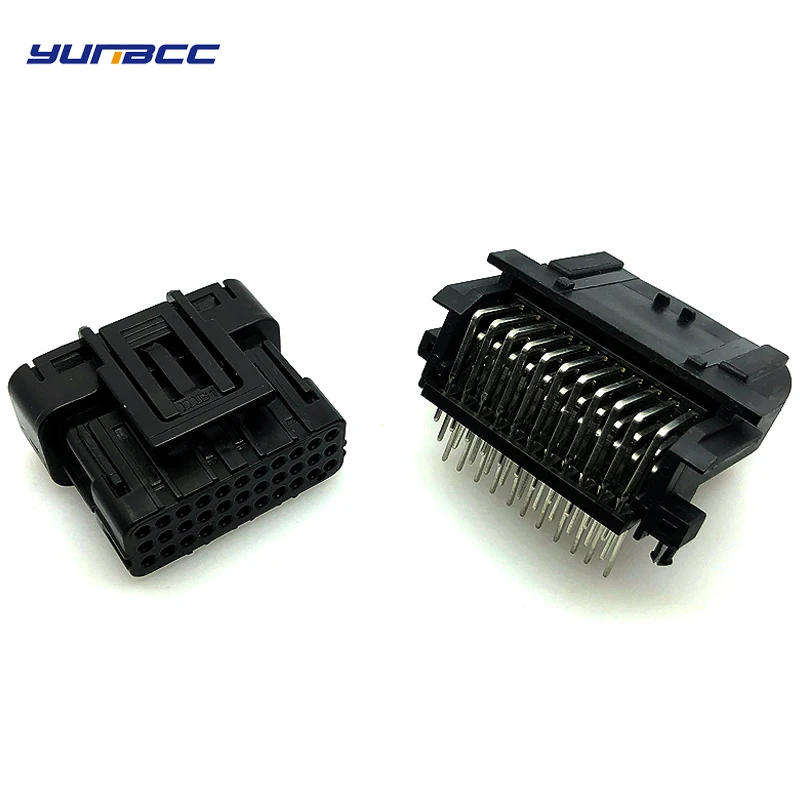 

1set 33pins JAE MX23A ECU male and female automotive connector plug 6189-7106