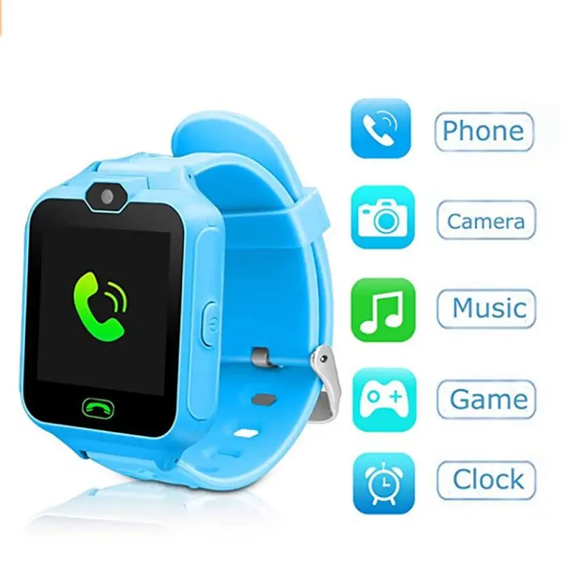 

Waterproof Q01Kids Smart Calling/Music Wristwatch Boys And Girls HD Colorful Screen Smartwatch Support GPS And SOS