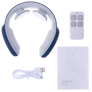 

Smart Electric Neck And Shoulder Massager Cervical Vertebra Relaxation Pain Relief Physical Therapy Health Care Tool