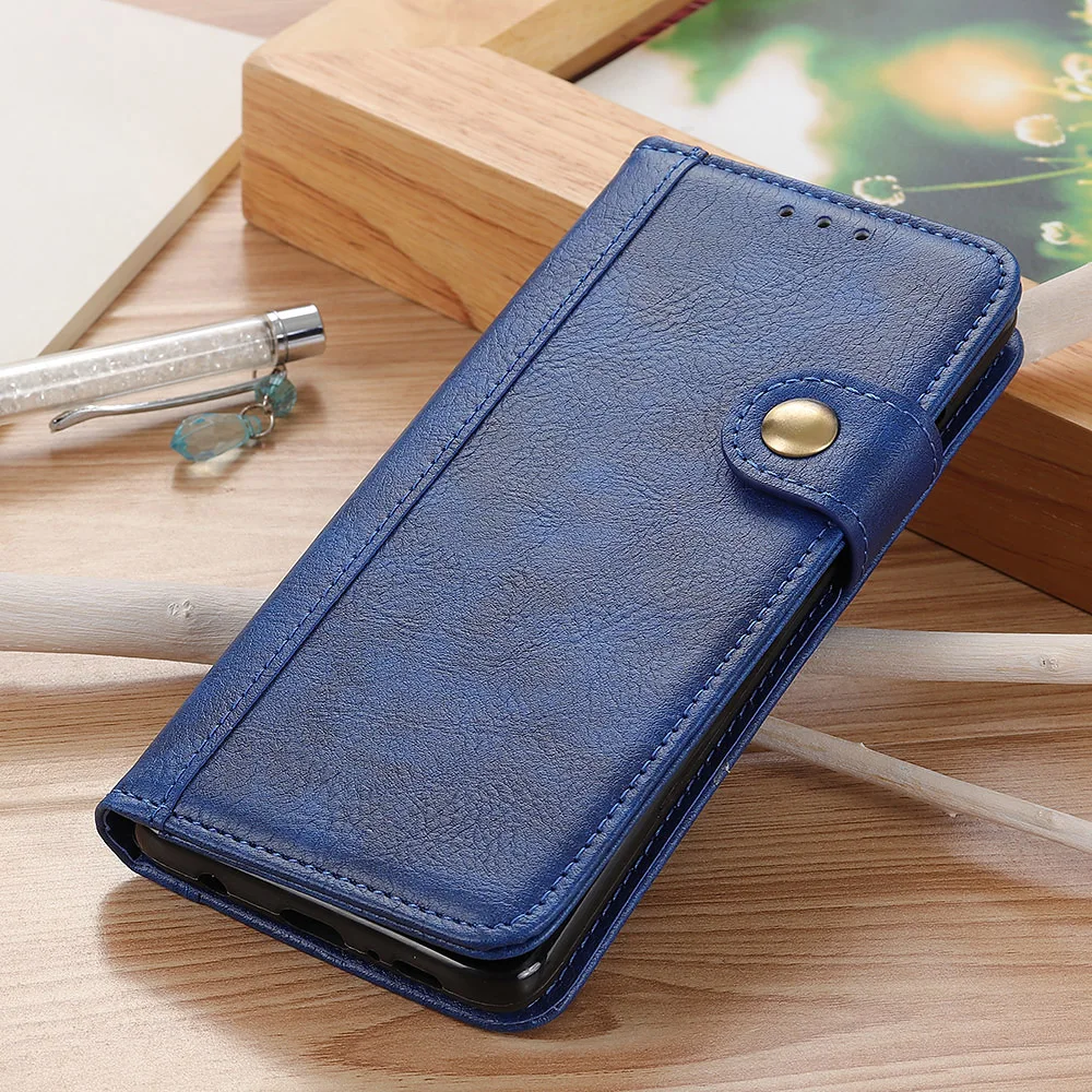 Для Xiaomi mi CC9e mi A3 Litchi кожаный чехол с защитой от царапин с отделениями для карт и откидным кронштейном противоударный чехол