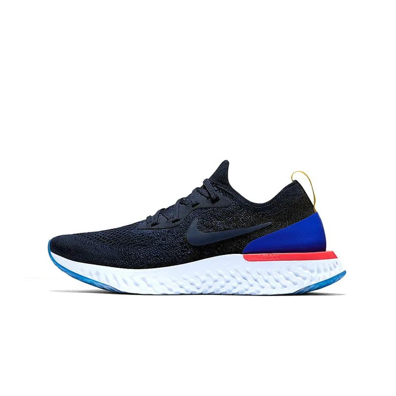 AQ0070-400 Оригинальные женские кроссовки для бега NIKE EPIC REACT FLYKNIT, дышащая Спортивная Дизайнерская обувь, кроссовки для бега, AQ0070-600 - Цвет: AQ0070-400