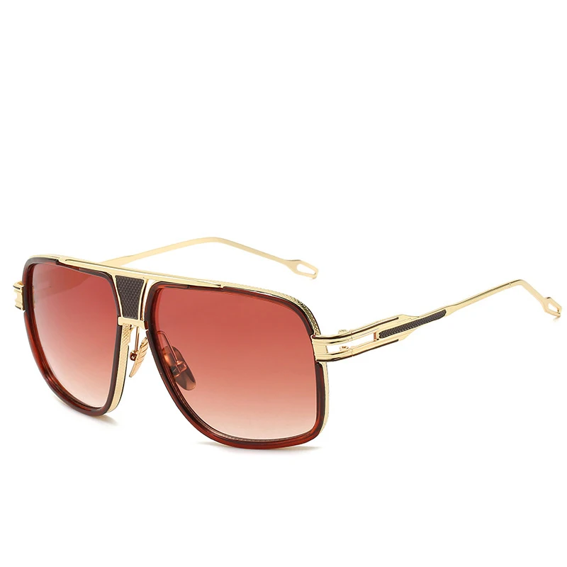 Luxury Retro Vintage Top Sunglasses For Men With Laser Logo And Shiny Gold  Plating Z0350W From Hellozhou8888, $48.69