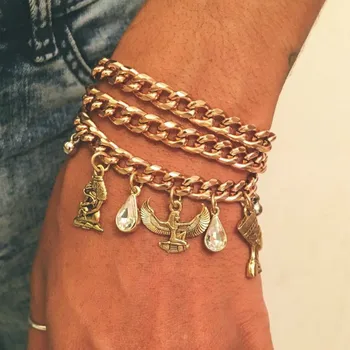 Vintage Egypt Bracelet Set That Ankh Life Jewelry Bracelets
