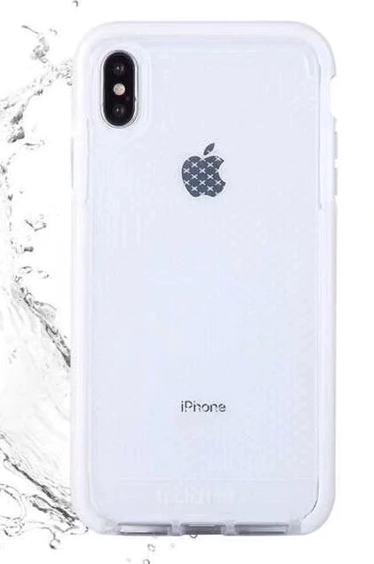 20PCS/LOT Drop Protection Case for Apple iPhone XR Evo Check TPU+D3O cover with retail package for iphone XS MAX CASES - Цвет: White