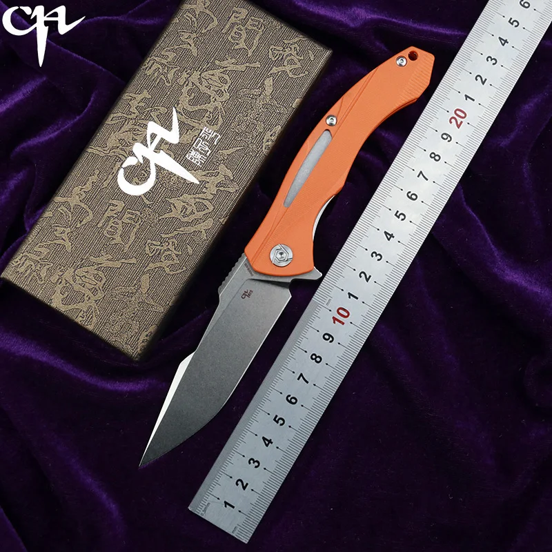 CH CH3519-G10 Флиппер складной нож D2 стальное лезвие G10 Ручка наружное тактическое оборудование кемпинг охотничьи приборы для альпинизма