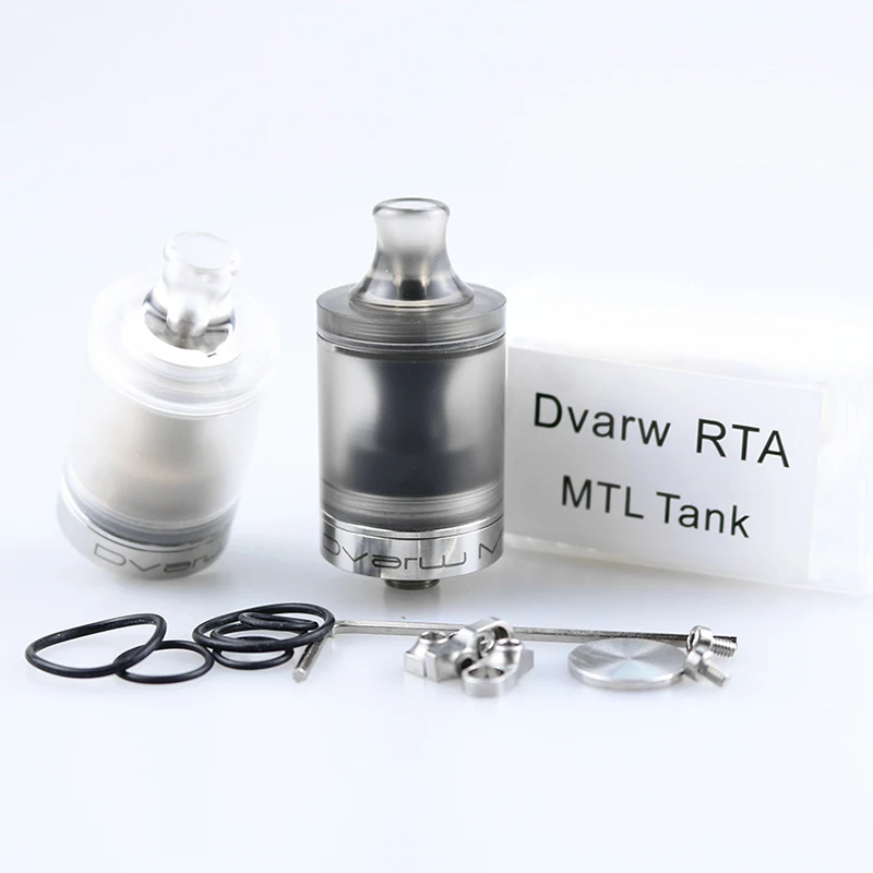 Новейший Dvarw MTL RTA через Vape V3 Топ наполнение Модифицируемый атомайзер с баком 316ss 3 0