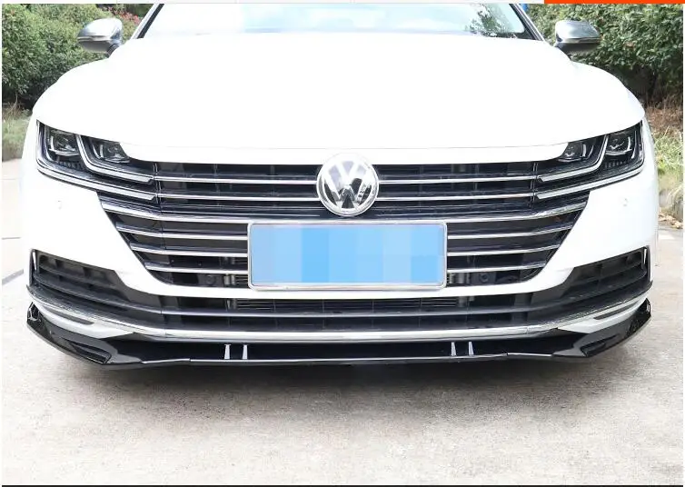 Для CC Body kit спойлер 2019 + для Volkswagen ABS задний бампер диффузор защитные