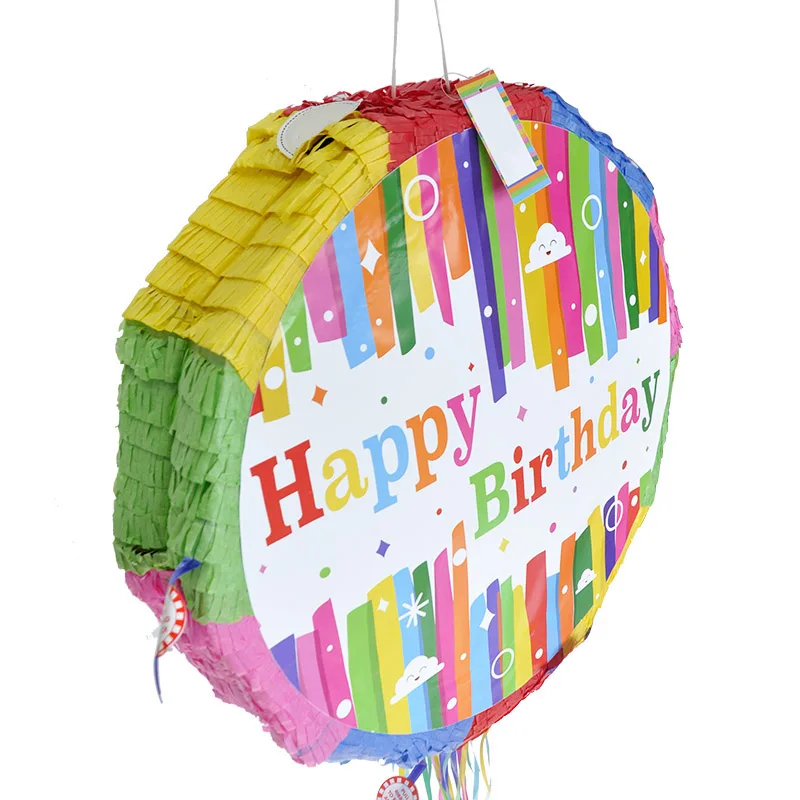Pinata с днем рождения тематическая бумага сложенная Дети сувениры игры подарки игрушки Дети День рождения подарки украшения принадлежности DIY