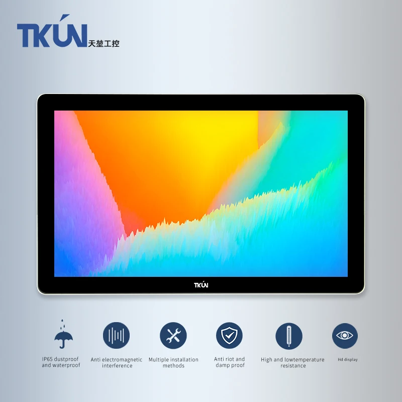 Tkun 13.3/15.6 /18.5 /21.5 /23.6 Pollici Capacitivo Multi-Touch Macchina Android All-In-One Computer Industria Pc Tablet Rk3568