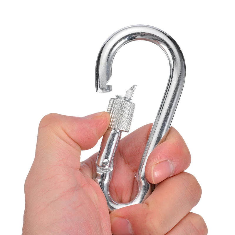 Сверхпрочный веревочный ремень карабин легкая установка гамак качели Висячие