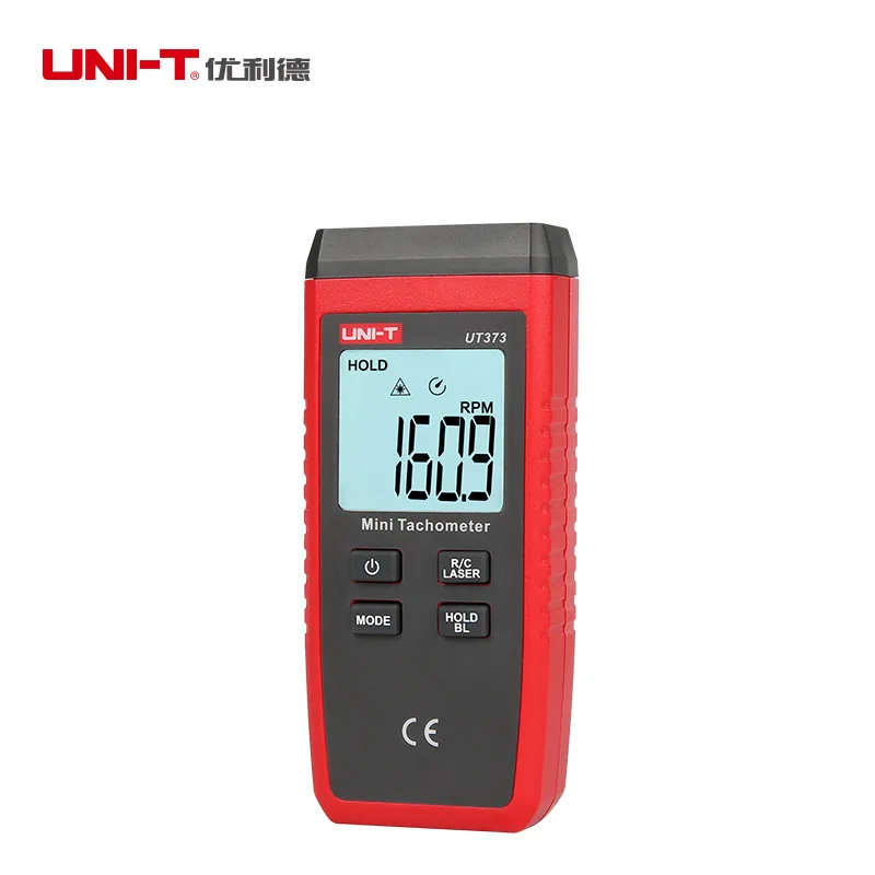 Youlide Mini Non-contact Tachometer UT373 Motor Revolving Speed Velometer Laser with Numbers Revolving Speed