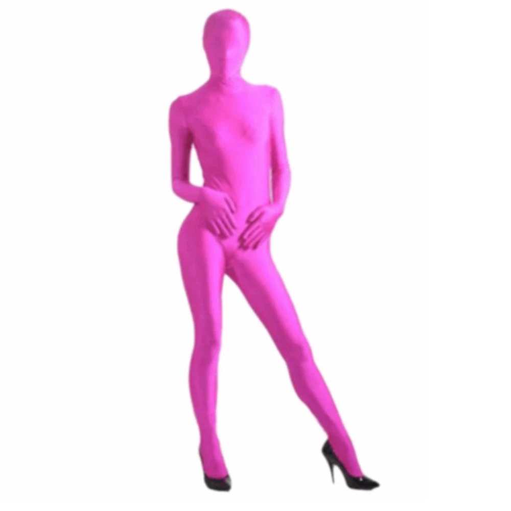 Cosplay Costume Adult Unitard Adult Full Body Zentai Suit Men&rsquo;s Spandex Second Skin Tight Suits Halloween Party Cosplay Costume Black Green Unitard Bodysuit