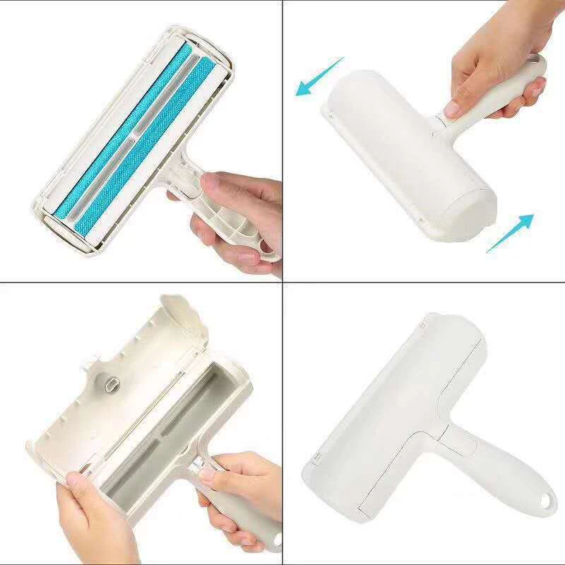 Машинка для удаления шерсти домашних животных, щетка для чистки собак и кошек, щетка для удаления шерсти собак и кошек с ковров мебели