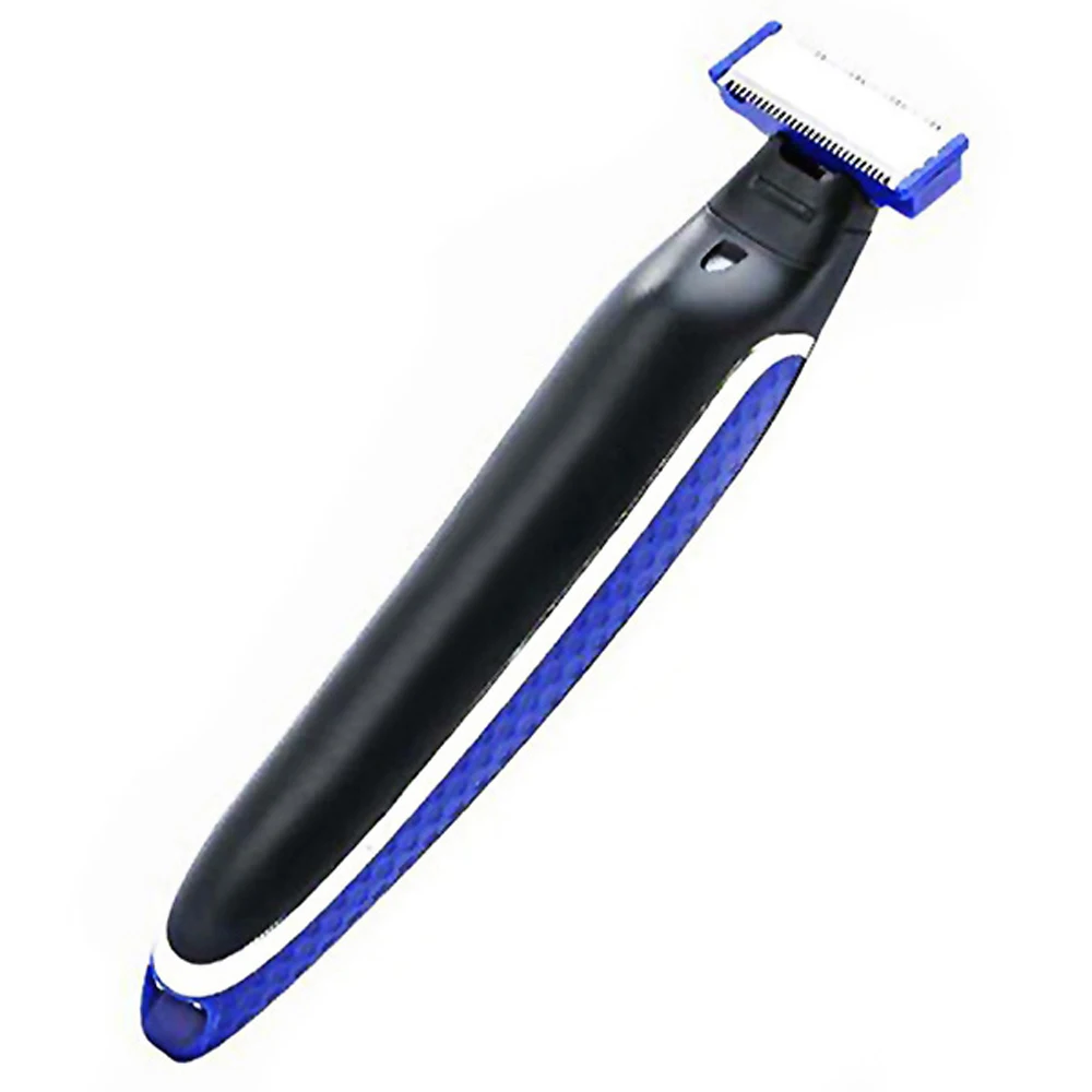 Электрическое двойное лезвие бритва из нержавеющей стали USB перезаряжаемая Мужская пернальная Чистящая бритва триммер для лица Бритье бороды для мужчин