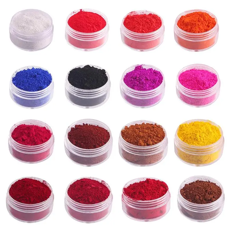 Colorful DIY Lip Gloss Powder Material 1g Lipstick Lipgloss For DIY Pigment Make Pigment Makeup Powder Tools Powder Comesti C5P7