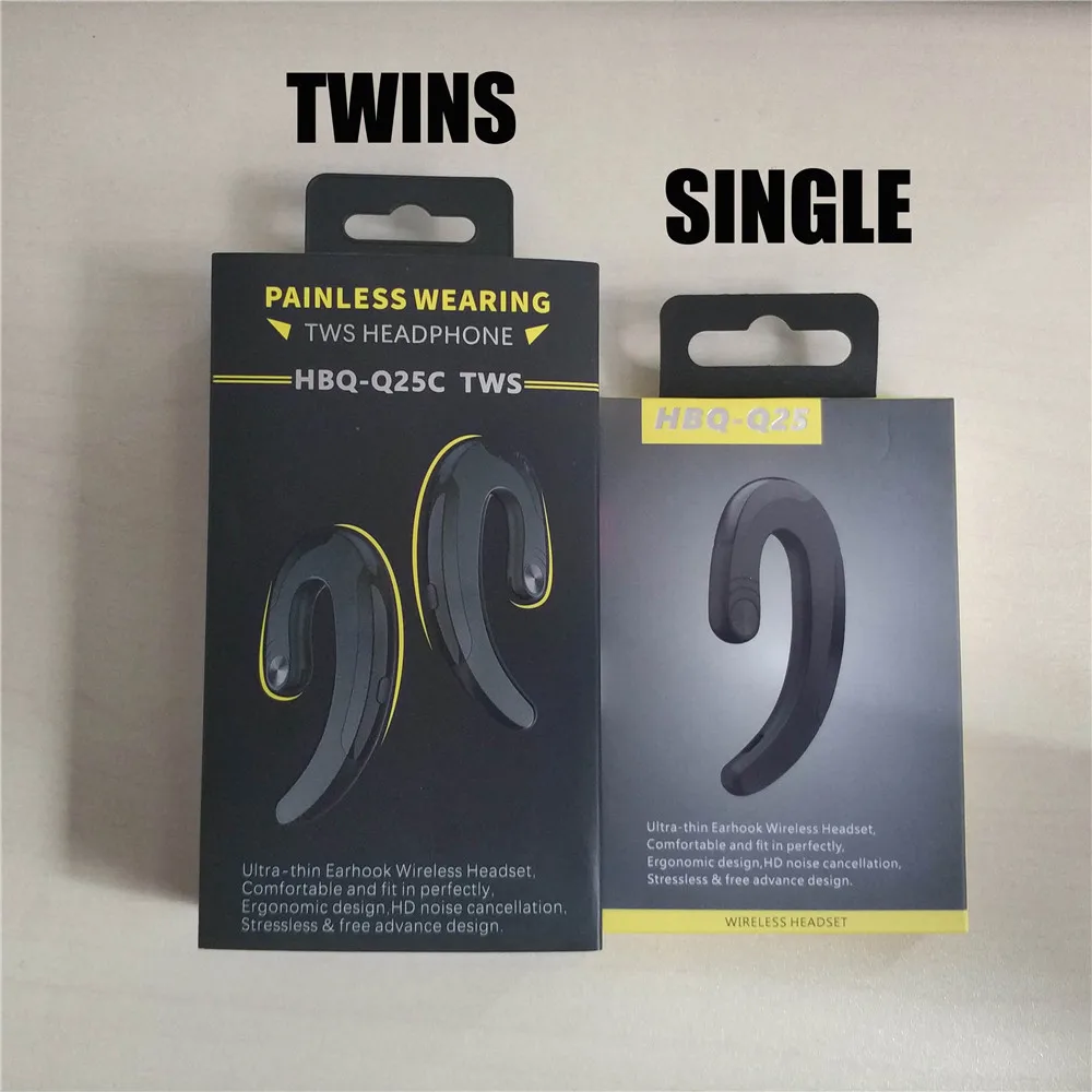 100pcs HBQ Q25C TWS Q25 Cordless 