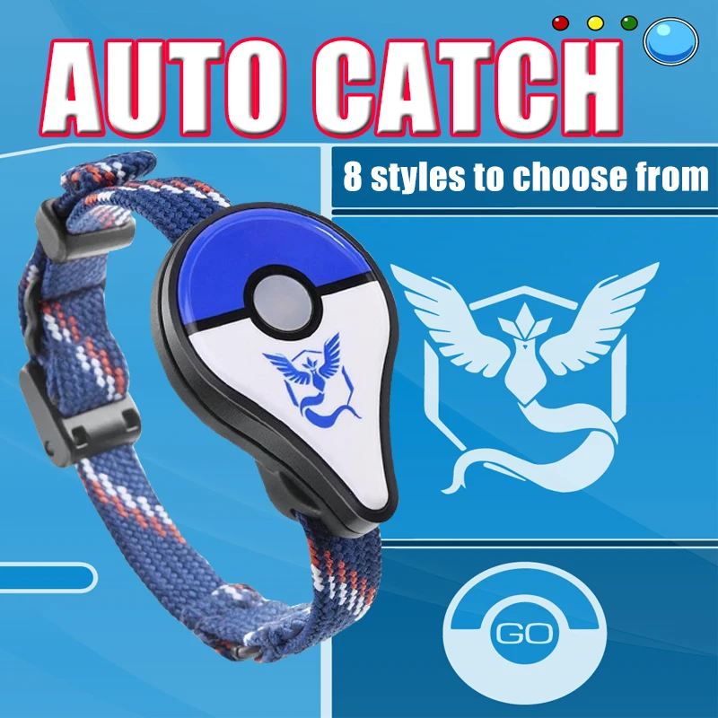 For Pokemon Go Plus Bluetooth Wristband Bracelet Watch for Nintendo Balls Smart Wristban GO | Электроника