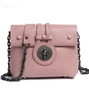 

New Shoulder Bag Messenger Bag Fashion Chain Square Sling Bag Women's Leather Bags Mini Bag