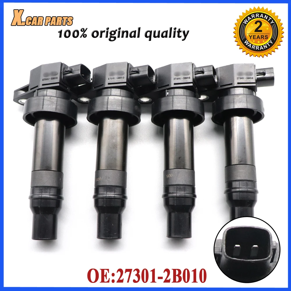 Комплект катушки зажигания 273012B010 для Hyundai Accent I20 I30 Elantra Kia Soul Rio 1 6 л 2 0 27301-2B010 |