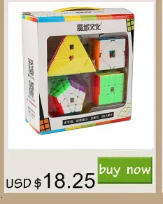 Zcube 4 Cubes Magic Neo Cube Set Includes 2x2 3x3x3 4x4x4 5x5x5 Stickeless Cube Toys For Children Training Brain
