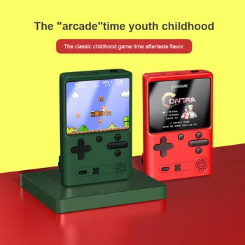 

2020 New Retro mini handheld video Classic game console game built-in 500 Classic game for children Birthday christmas present