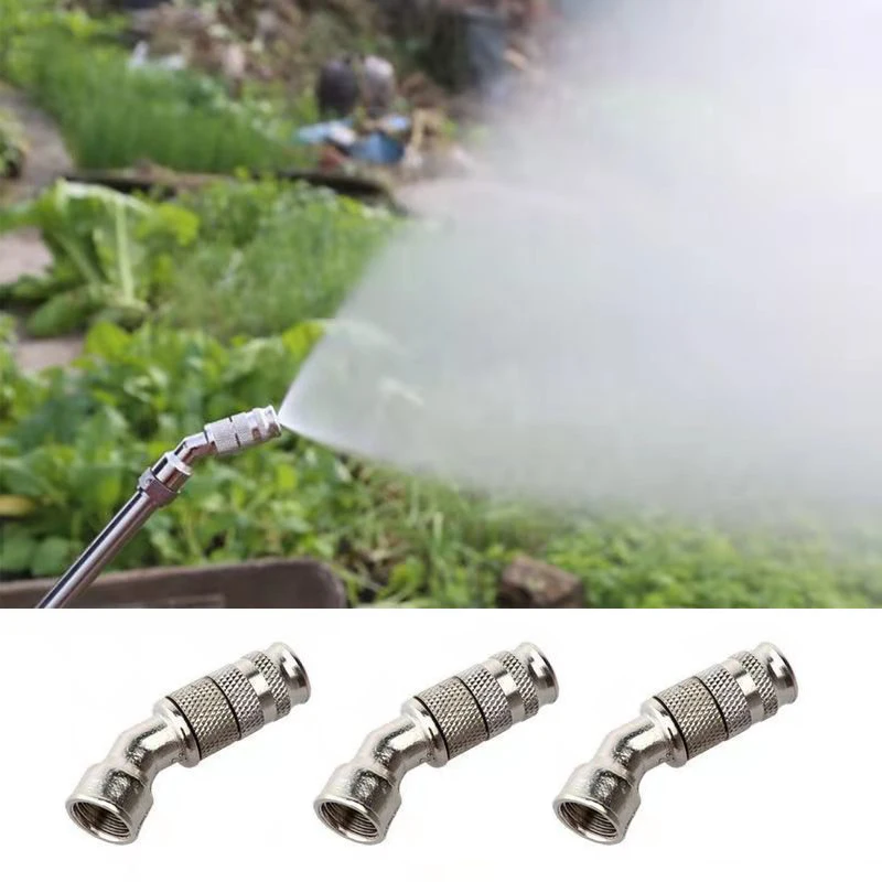 Brass Atomization Nozzle Adjustable Spray Garden Medicine Cleaning Electric Sprayer