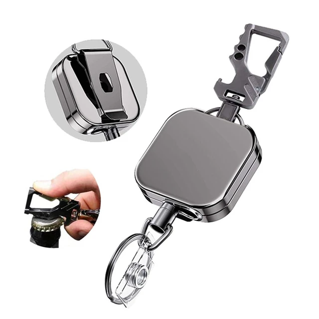 elv self retractable id badge holder