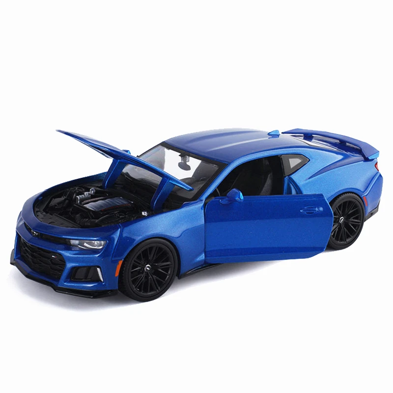 Модель автомобиля Maisto 1:24 для Chevrolet Camaro zl Bumblebee игрушечная машинка из сплава с