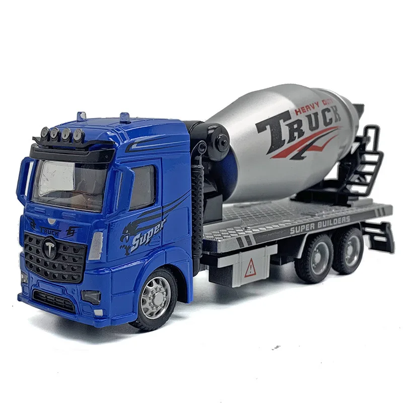

1:48 high simulation large alloy car children's toy car engineering car pull back alloy car model toy excavator for kids gifts