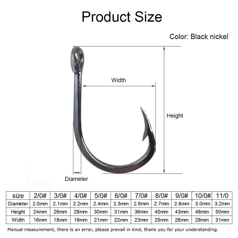 Circle Hook Jig Heads Fishing Hooks Eyed Barbed Live Bait Fishhooks  Freshwater Saltwater Sea Fishing Accessories Peche Pesca