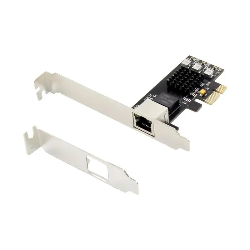RJ45 1พอร์ตPCIEชิปRealtek RTL8125พอร์ต10/100/1000M/2.5G Lanเครือข่ายอะ ...
