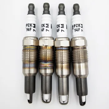 

4PCS High quality PZH14F SP-515 SP515 Platinum Spark Plugs For Ford 5.4L 3V
