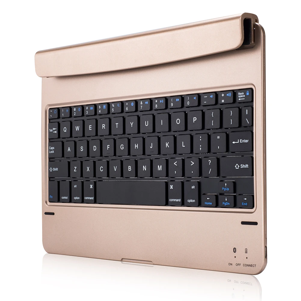 Подсветка клавиатуры Беспроводная подставка чехол ультра-тонкий прочный Bluetooth настольная розетка-в флип для IPad Air2 Pro9.7