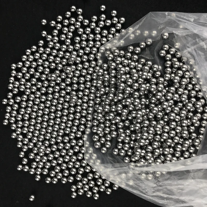 100 Pz/Lotto 6 Millimetri Palle Di Acciaio Inox Slingshot Catapulta Sfere In Acciaio Di Caccia Slingshot Alto Tenore Di Carbonio Tiro Catapulta Arco A