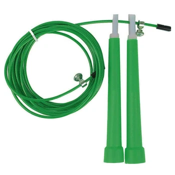 

Home Indoor Aerobic Steel Wire Skipping Rope Jump Rope Length Adjustable Cross-fit Fitness Equipment Skip Rope