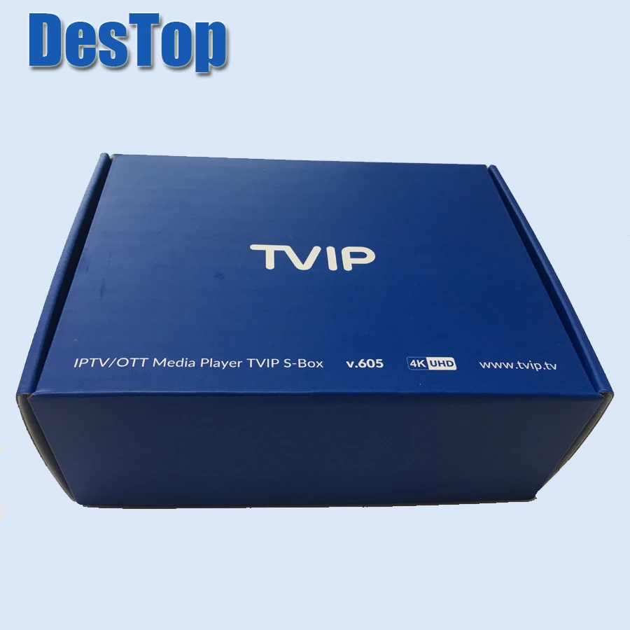 ТВ IP 605 Смарт ТВ приставка Linux4.4 Android двойная система телеприставка 4K Ультра 4 k/2,4 GWiFi ультра супер прозрачная 10 шт./лот