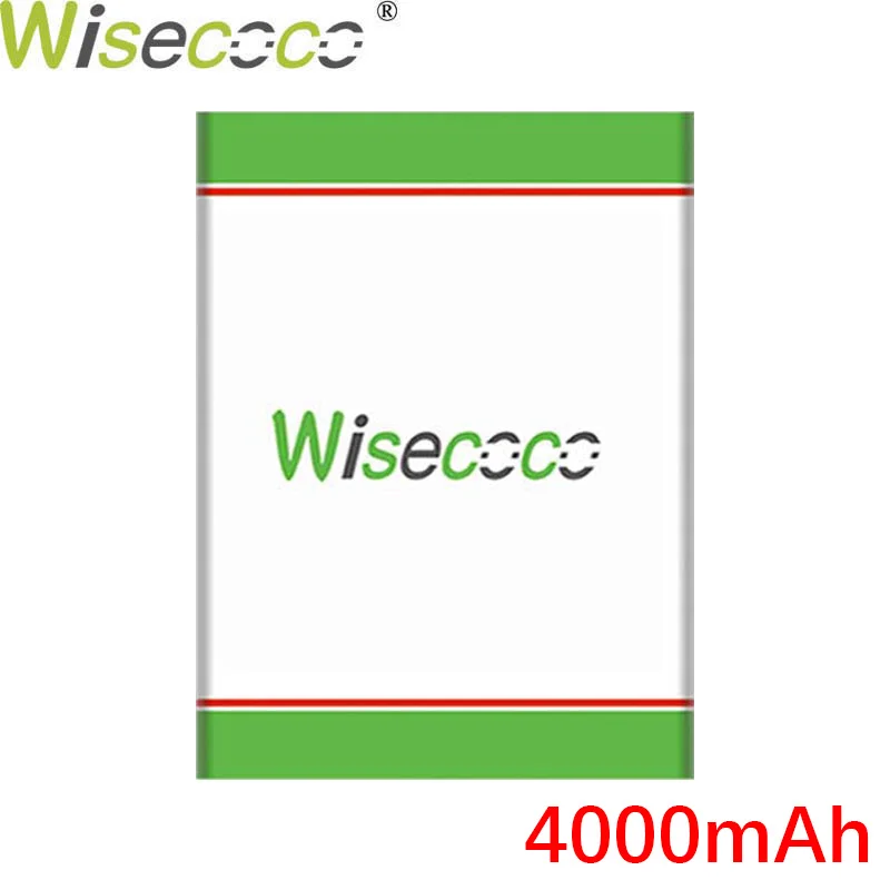 Wisecoco 4000 мА/ч, Li3824T44P4h716043 2 шт. 3,85 V Батарея для zte лезвие A520 A521 BA520 A603 BA603 телефон Батарея Замена