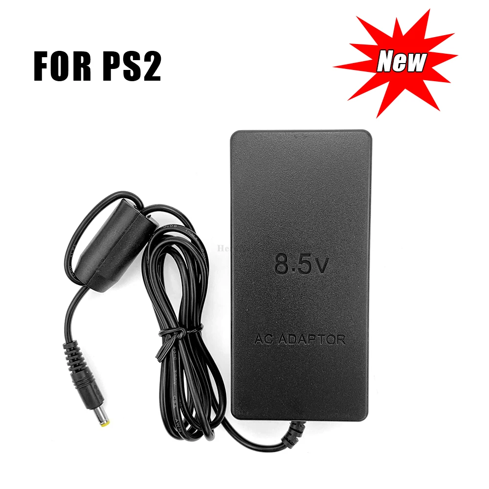 1PC New US Plug AC Power Adapter For Sony PS2 70000 AC 100~240V 50/60Hz 80cm Cable Black Color For Playstation 2