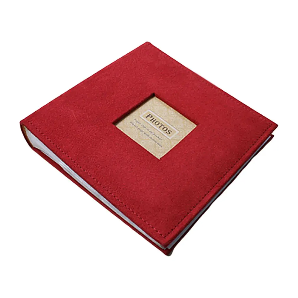 

Velvet Face 6 Inch Photo Album 200 Sheets Of Creative Gift Storage Album Commemorative Insert Album Nostalgic Classic